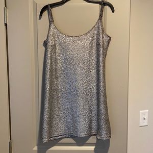Silver Sparkly Dress